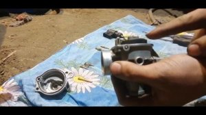 Разборка карбюратора на HONDA DIO 35