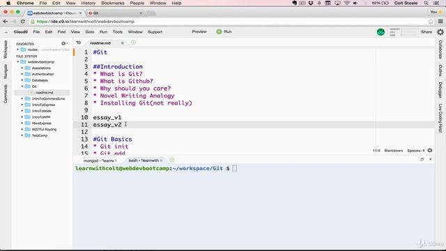 1 Intro To Git | Learn about Git and Github | смотреть онлайн