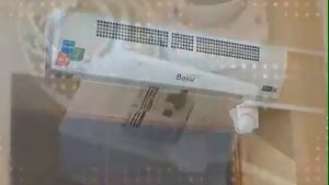 Тепловая завеса с автоматическим управлением