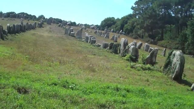 The Megalithic Alignments of Carnac in Brittany.mov