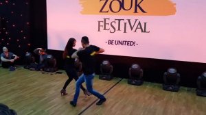 Warsaw Zouk Festival 2019 - Michael and Aline - zouk demo - 19.01.2019