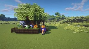 Minecraft: Garden Fairy Tiny House ??✨ Fairytale Cottagecore Fairycore Magic Easy ? Kelpie The Fox