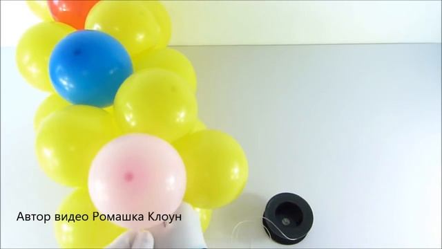 ЦИФРА 4 четвёрка ИЗ ВОЗДУШНЫХ ШАРОВ своими руками BALLOON NUMBER 4 TUTORIAL