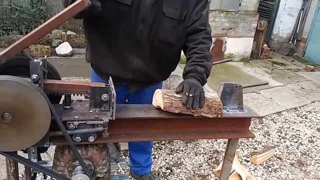 САмоделкины в европе собрали инерционный дровокол. смотреть онлайн
