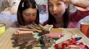 СЛАДКИЙ МУКБАНГ?ШОКОЛАД KIT KAT/?МОРОЖЕНОЕ/Отвечаем на вопросы/MUKBANG CHOCOLATE KIT KAT