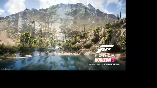 Forza Horizon 5 2021 game loading welcome screen on gaming laptop смотреть онлайн