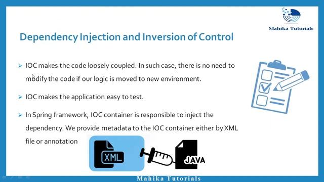 20. What is Dependency Injection and IOC in Spring ? смотреть онлайн