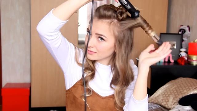 Как накрутить волосы плойкой? / Укладка Как У Моделей VIctoria's Secret ♥ смотреть онлайн