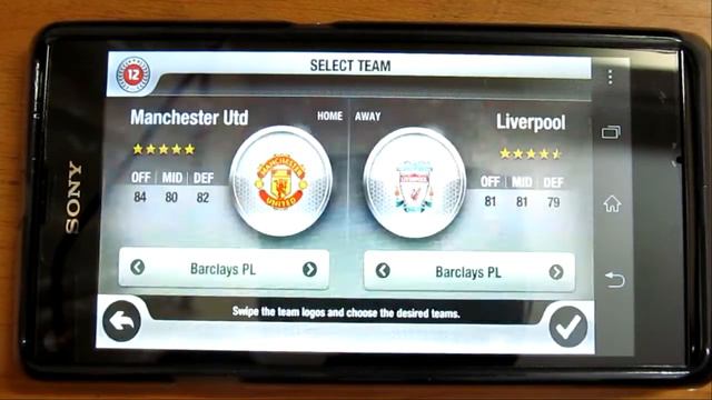 FIFA 12 on Sony Xperia L смотреть онлайн