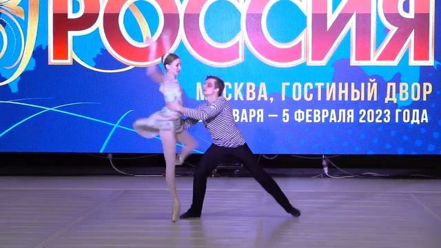 РУССКИЙ БАЛЕТ. ВЯЧЕСЛАВ ГОРДЕЕВ. Открытие выставки-форума УНИКАЛЬНАЯ РОССИЯ, Гостиный двор, Москва
