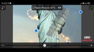 Liberty Enlightening the World photo manipulation | Picsay Pro Tutorial