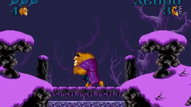 Mega Drive Longplay [396] Beauty and the Beast: Roar of the Beast
