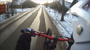 Длинное ВИЛЛИ на велосипеде / rockrider 540 wheelie