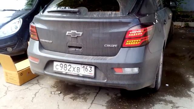 Задняя оптика шевроле Круз х смотреть онлайн