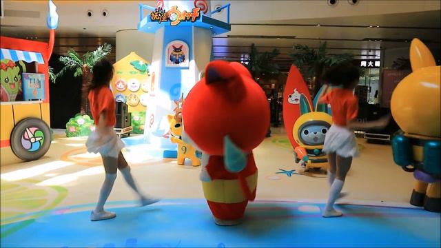YokaiWatch Summer Dance (Jibanyan Edition) #yokaiwatch #妖怪手錶 #地縛貓 #jibanyan