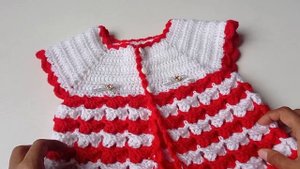 кардиганчик жилетка крючком. БРУСНИКА. МК на моем втором канале. ссылка в комментариях