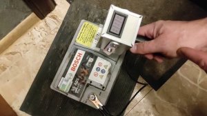 Нагрузочная вилка НВ-05 с электронным дисплеем (12В, 190А/ч, 1%), цифровой LED вольтметр/Орион НВ-0