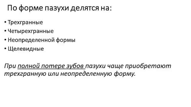 Клиника Анатомические особенности