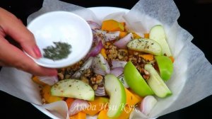 Обед без возни! КУРИЦА ЗАПЕЧЕННАЯ С ТЫКВОЙ В ДУХОВКЕ полезно и вкусно  люда изи кук chicken pumpkin