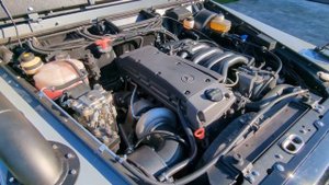 OM606 STD HX35 running in Mercedes G W463