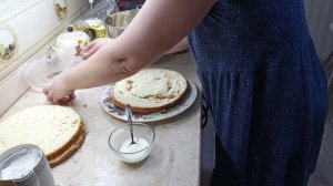 Творожный крем для торта