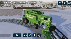 Fs23 Snow Gameplay | Farming simulator 23 mobile
