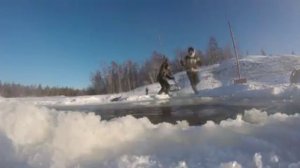 Заготовка льда для пищевых нужд на целый год за один день