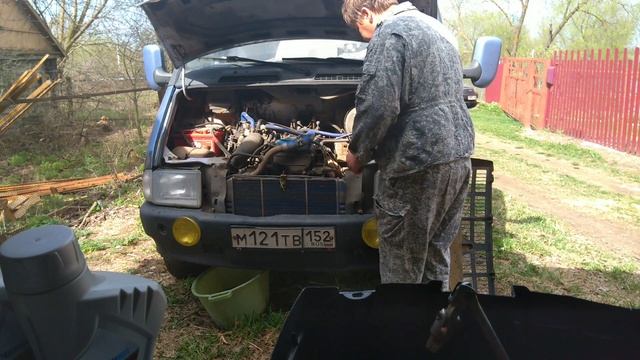 Весеннее ТО ГАЗели с ЗМЗ 406.2 | Часть 1 | Замена зимнего термостата. Замена шкива помпы. смотреть онлайн