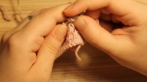 Зубчатый край изделия спицами