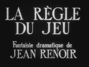 "Правила игры", реж. Жан Ренуар, опер. Жан-Поль Альфен, Жан Башле, 1939 г.