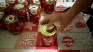 Помидоры "Пальчики оближешь" в автоклаве.