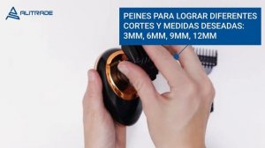 Maquina Afeitadora Vgr V-316 Cabeza Calvo Barba Recargable