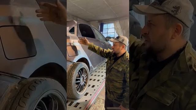 Ремонт и рихтовка кузова Lada Vesta (часть 3) смотреть онлайн