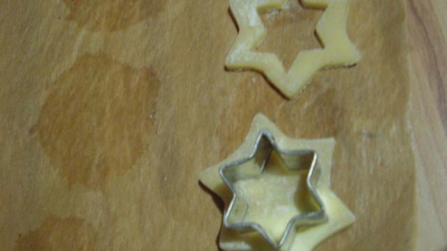 Рождественское печенье Линцевские звезды и сердца