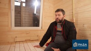 Спальное место в бане и стол трансформер