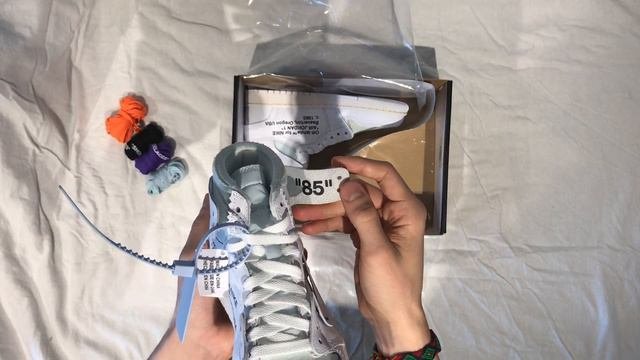 ОБЗОР OFF WHITE AIR JORDAN 1 2018 // OFF WHITE AIR JORDAN 1 REVIEW