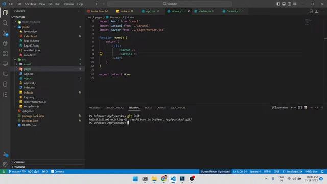 How To Upload React Project On GitHub 2023 | Step by step process from Scratch | search and solve