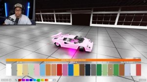 BUILDING A QUAD TURBO RICED OUT PINK COUNTACH IN ROBLOX HORIZON!!! *NEW BARN FIND*