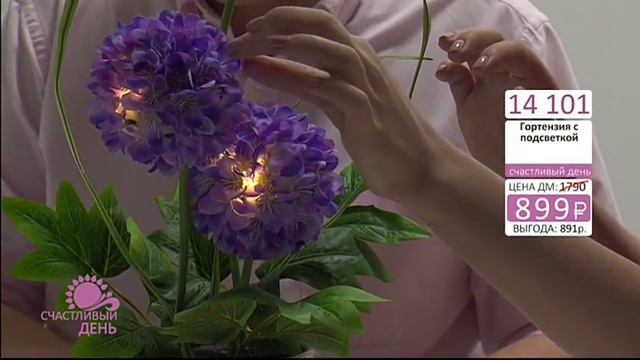 Гортензия с подсветкой (Copy 1) смотреть онлайн