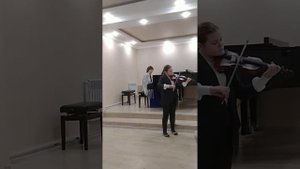 Васюкова Анна. А.Корелли "Сарабанда и Жига", Ф. Вольфарт Этюд "Хроматизм".