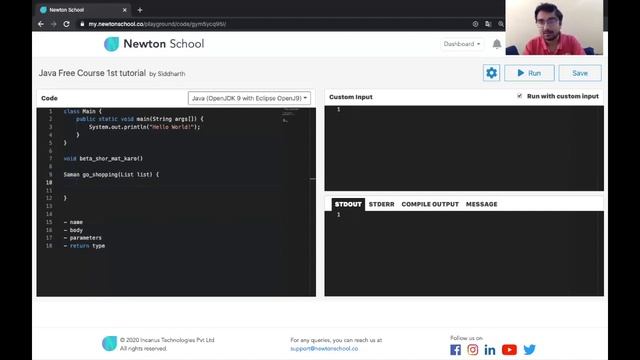 2. Java Syntax Explained in Simple Hindi | Java Syntax Kya Hai | Ex-InMobi, IIT Roorkee (CSE) смотреть онлайн