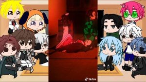 Аниме персонажи реагируют друг на друга •°||°• Tanjiro •°||°• ? 1/10 ?