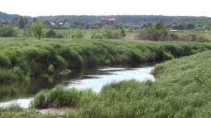 Река Нерская #3. Порог на реке Нерской и руины моста в Цюрупе