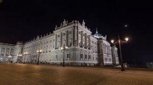 royal palace of madrid palacio real de madrid timelapse hyperlap