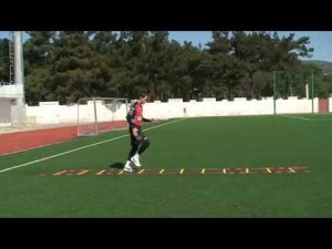 Football coaching video - soccer drill - ladder coordination (Brazil) 18