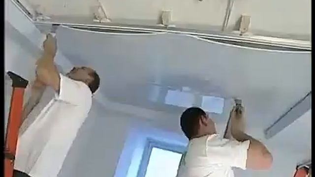 Монтаж натяжных потолков смотреть онлайн