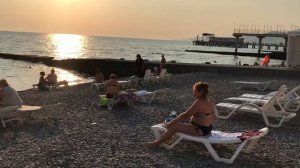 СОЧИ 2020.ПЛЯЖ «ИЗВЕСТИЯ» В КУРОРТНОМ ГОРОДКЕ.