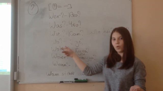 Урок 5. Щиликанина Мария. Вопросительные слова. Fragewörter