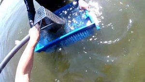 Подводный КОП на ОЗЕРЕ рядом с ЗАВОДОМ (часть 1)