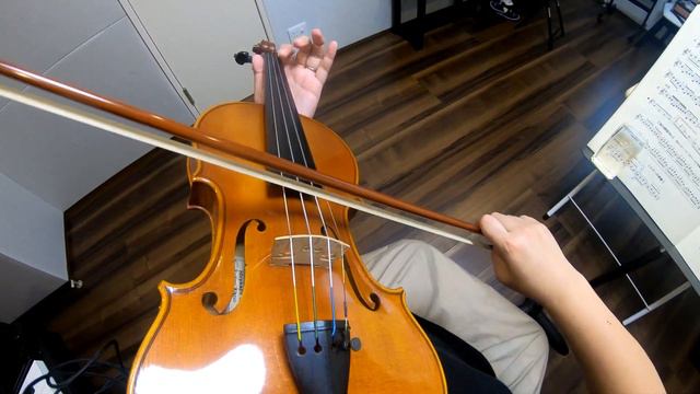 Minuet 1 Minuett IIIPlayer view Suzuki Violin Method Vol.1-13  鈴木鎮一 ヴァイオリン指導曲集1-13メヌエット 第1番